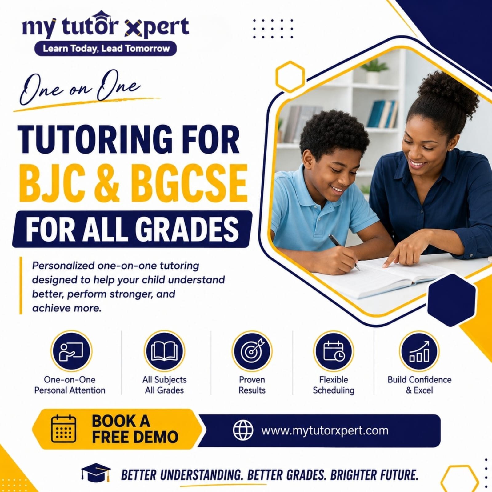 My Tutor Xpert - MTX Facebook ad: Book your free Class
