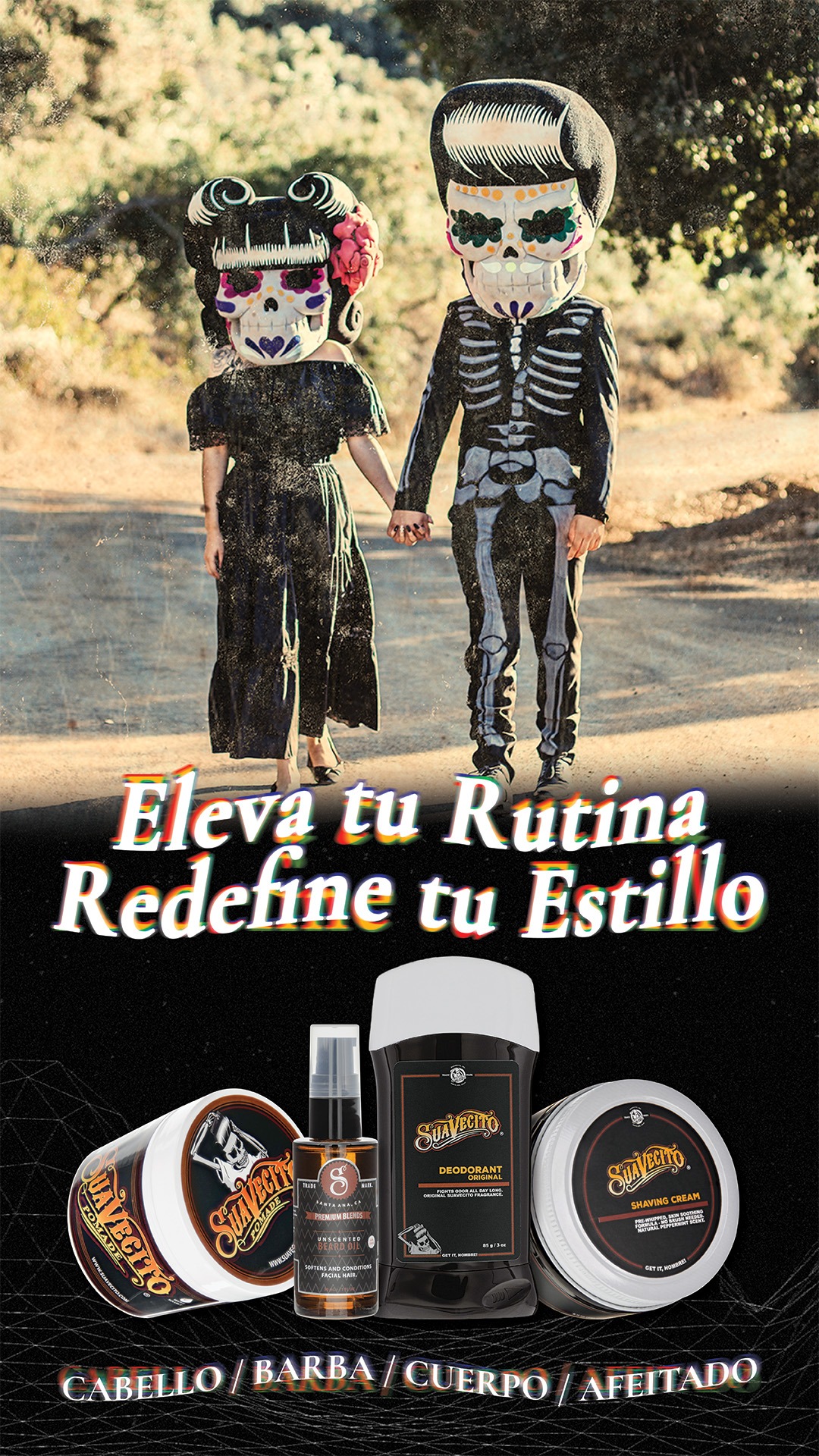 Suavecito Pomade Mexico Oficial Facebook ad from Feb 25, 2025