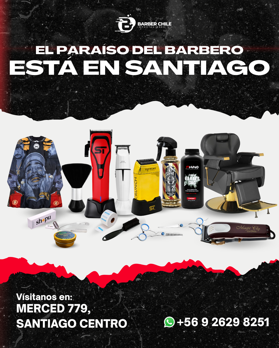 Importaciones Barber Chile Facebook ad