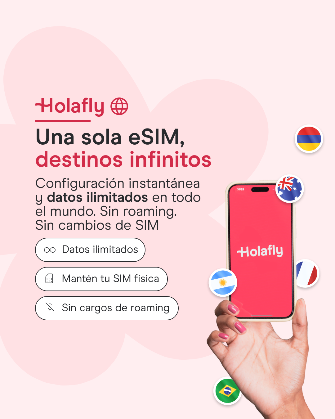 Holafly - Español Facebook ad