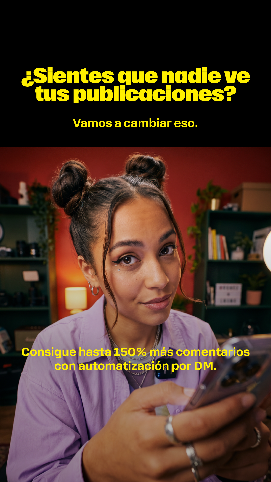 Manychat Facebook ad