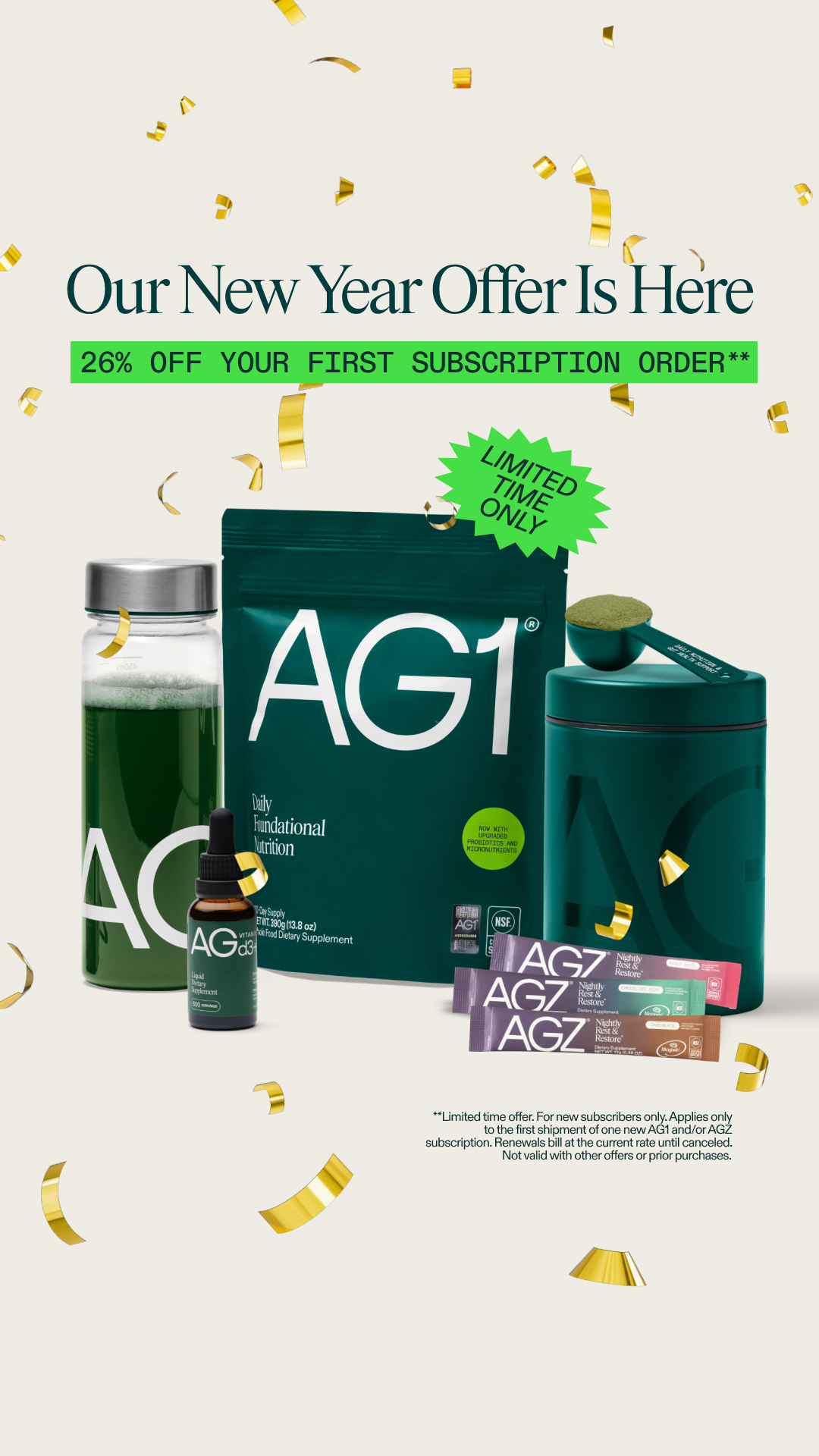 AG1 by Athletic Greens Facebook ad