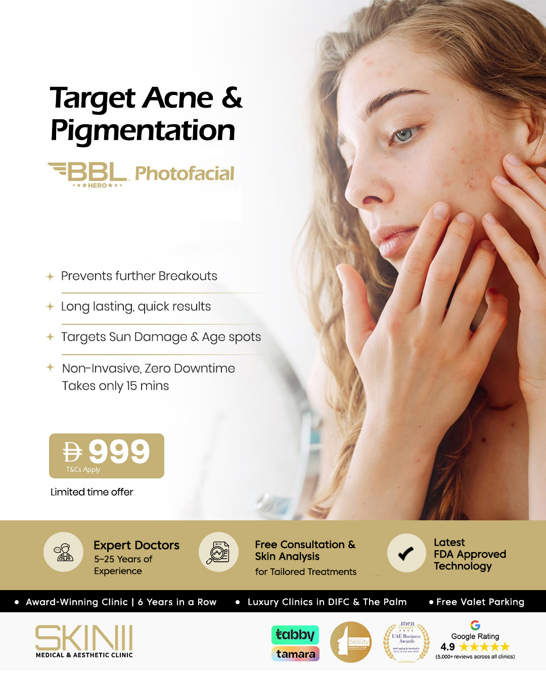 Skin111 Clinics Facebook ad: The Revolutionary Treatment for Youthful Skin