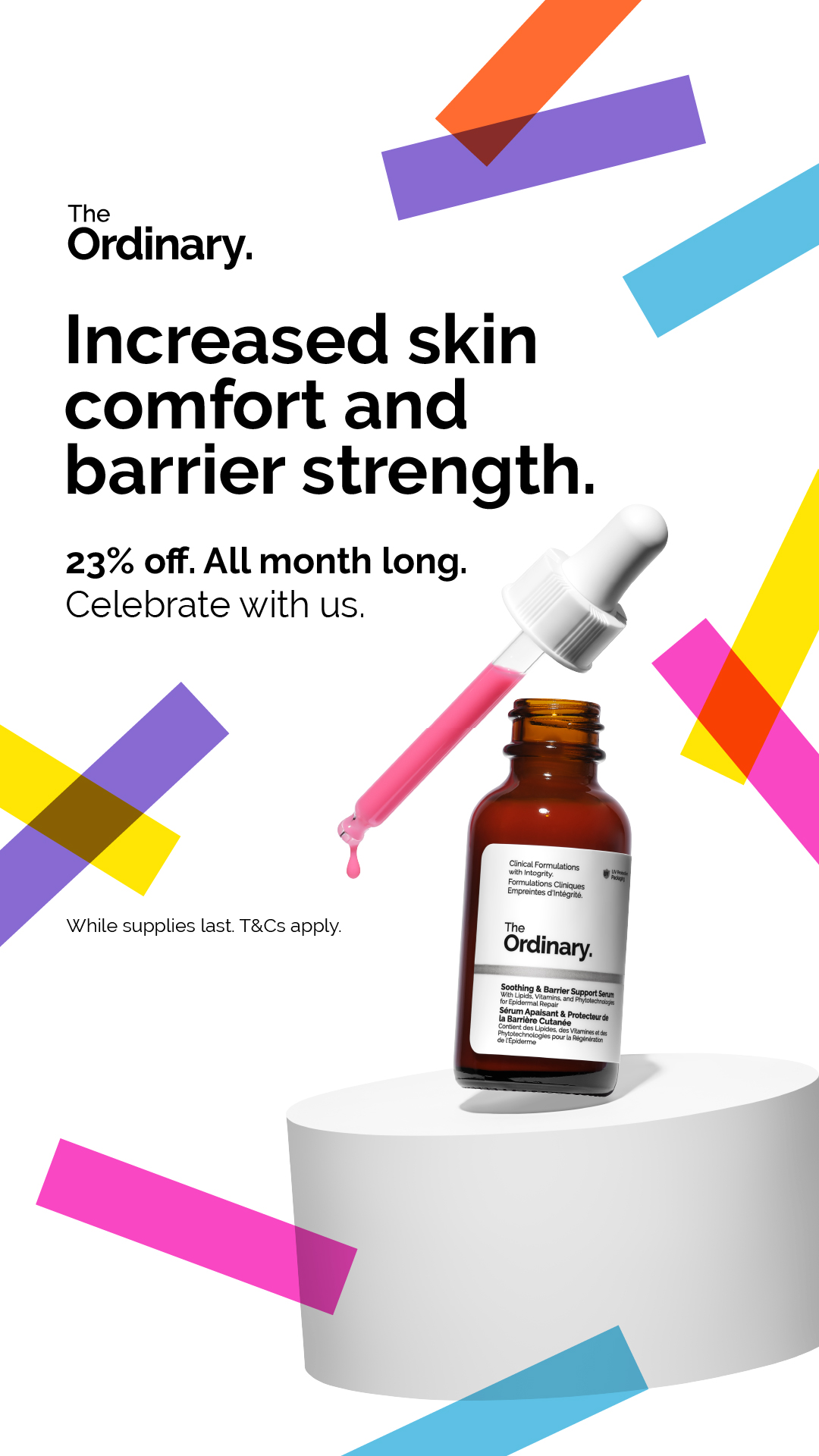The Ordinary Facebook ad