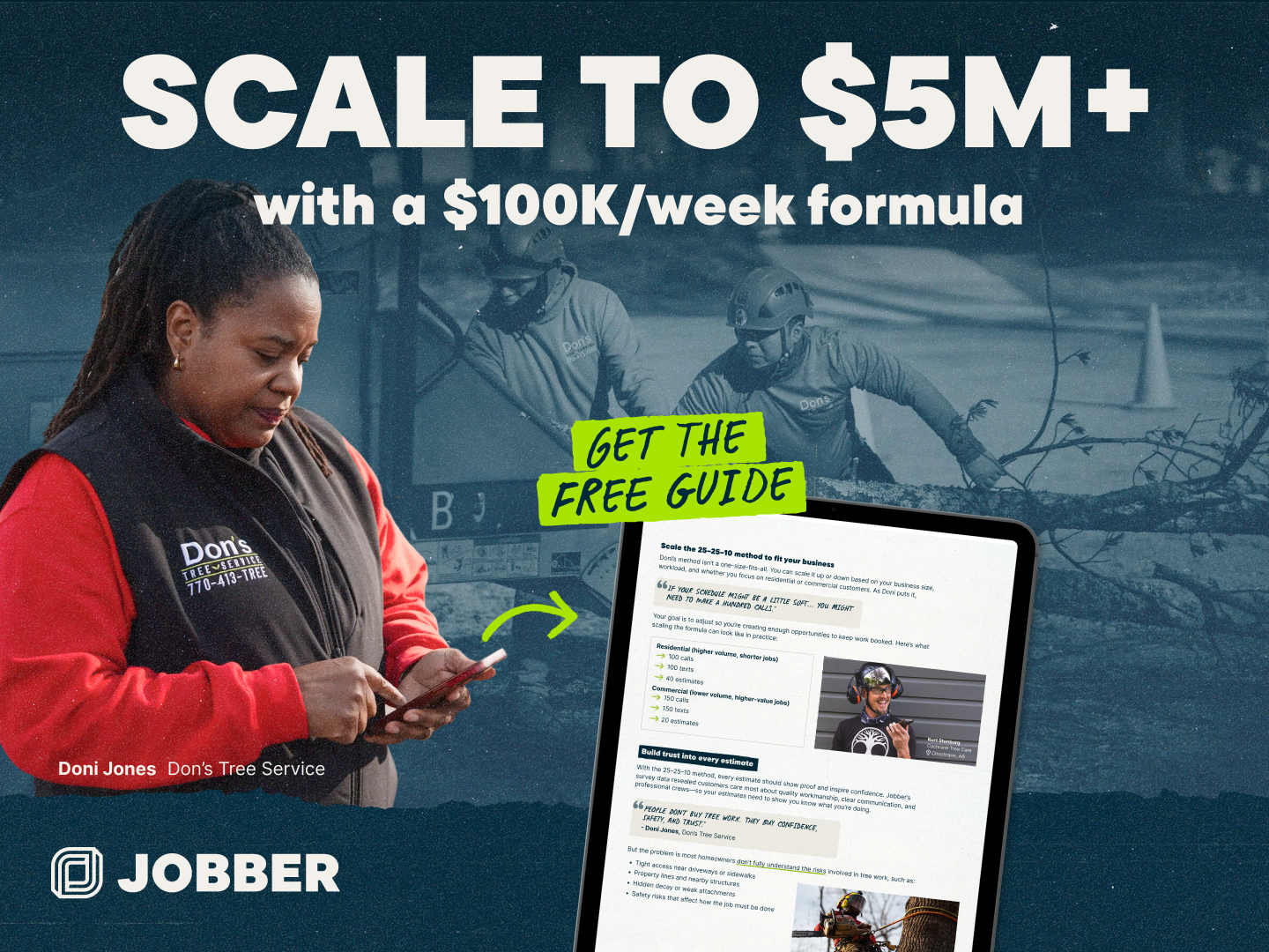 Jobber Facebook ad