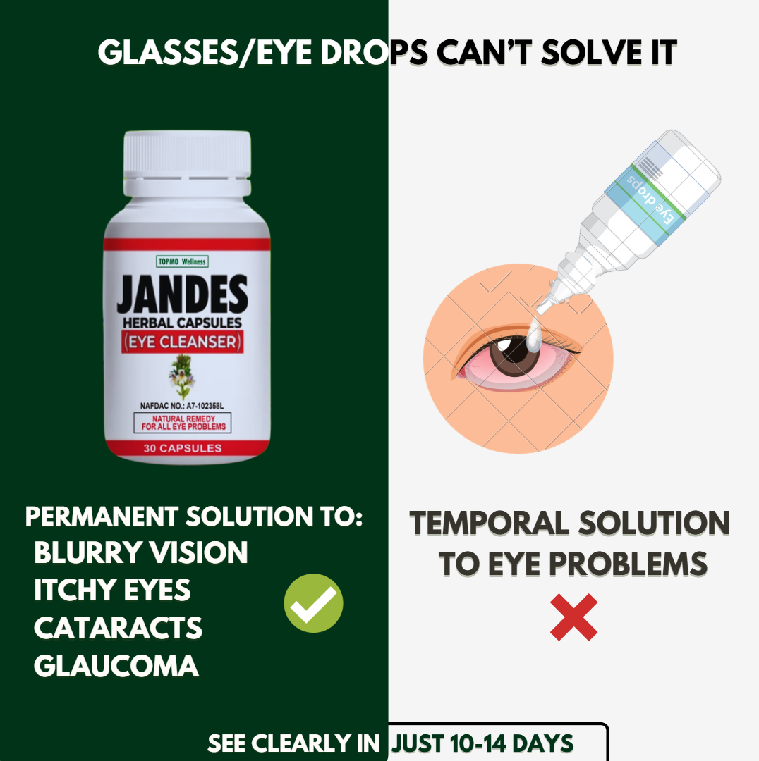 Herbal Solution Facebook ad: Ignore this post and keep using your glasses forever…