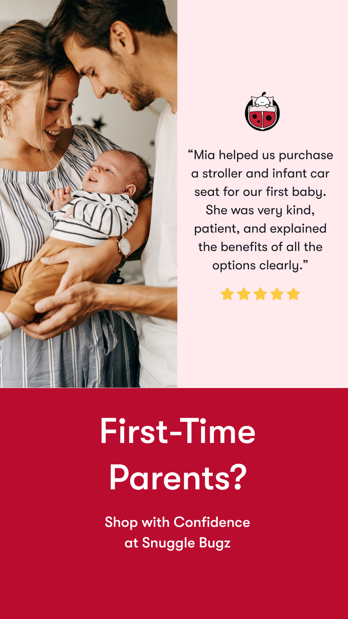 Snuggle Bugz - Canada's Baby Store Facebook ad