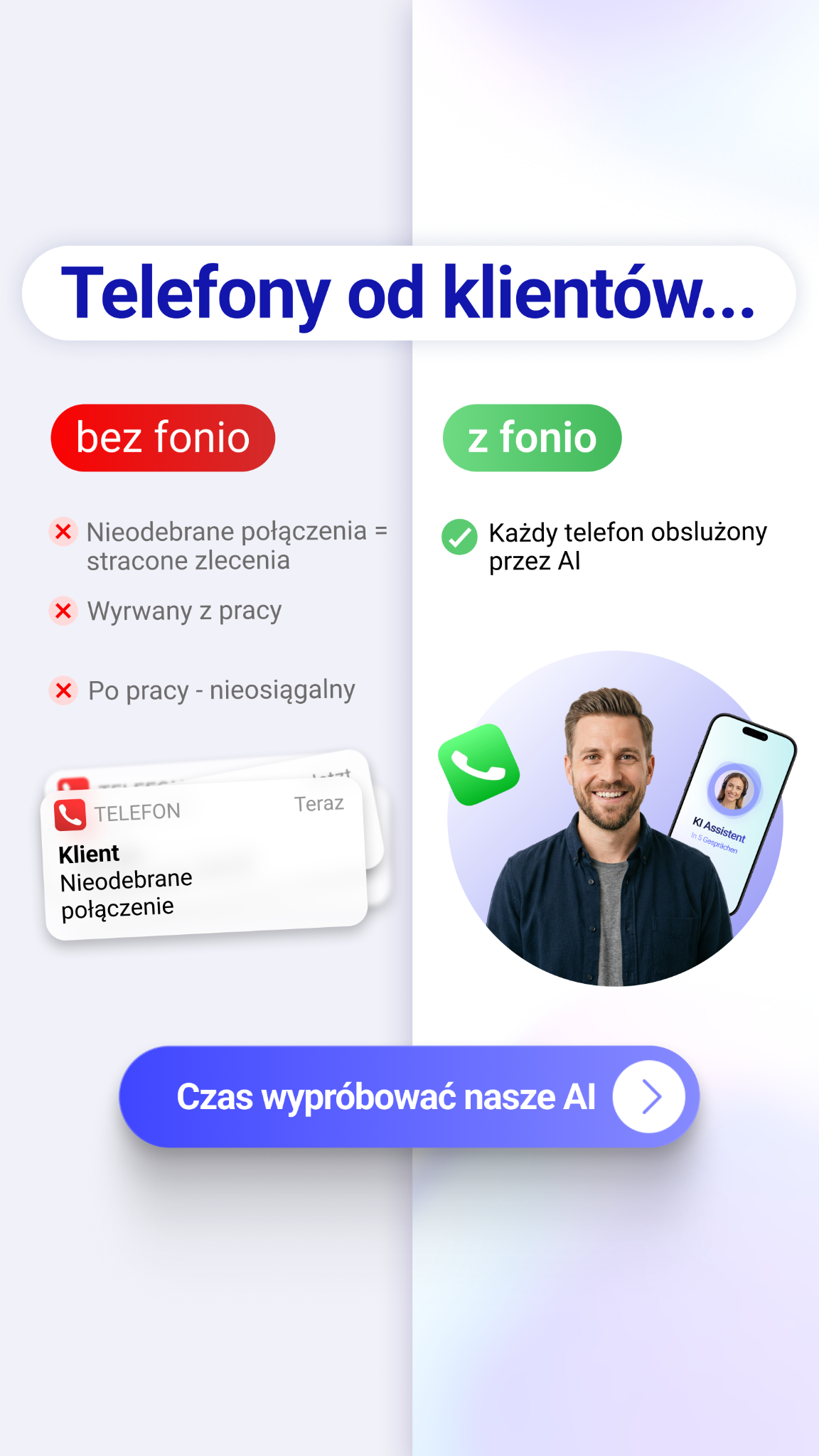 Fonio.ai Facebook ad