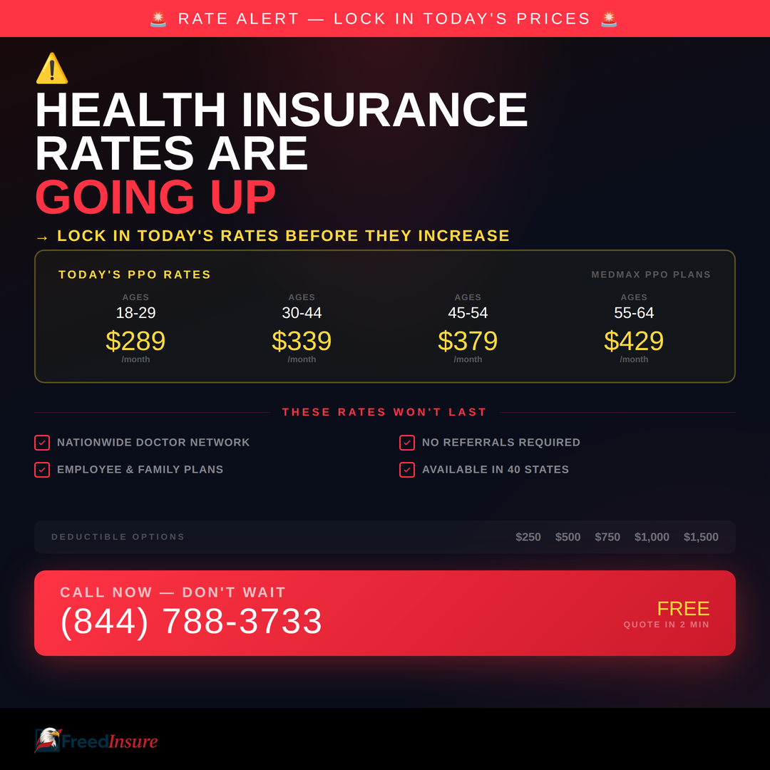 FreedInsure Agency Facebook ad: Request Quote Now (Private, Free)