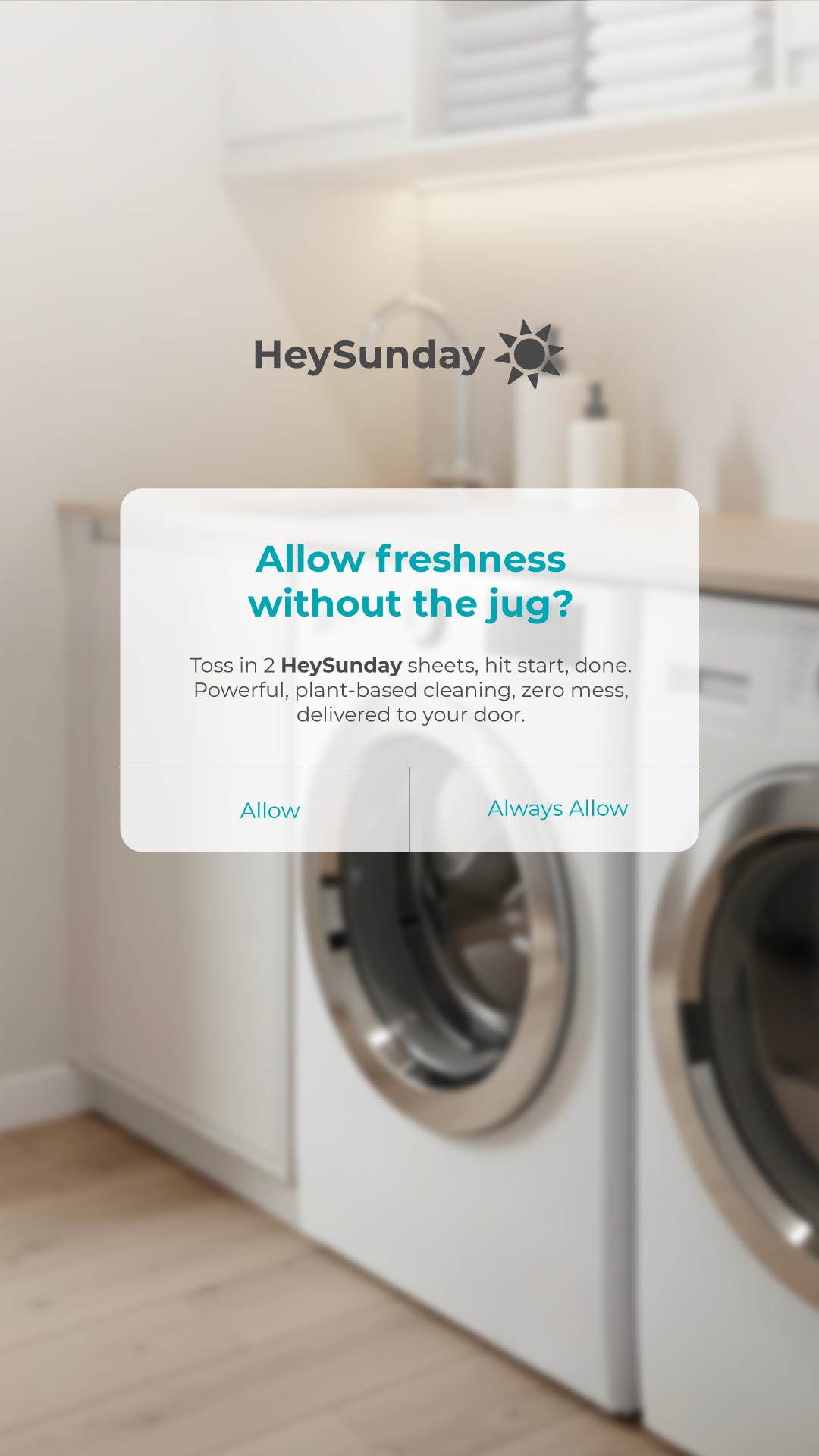 HeySunday Facebook ad