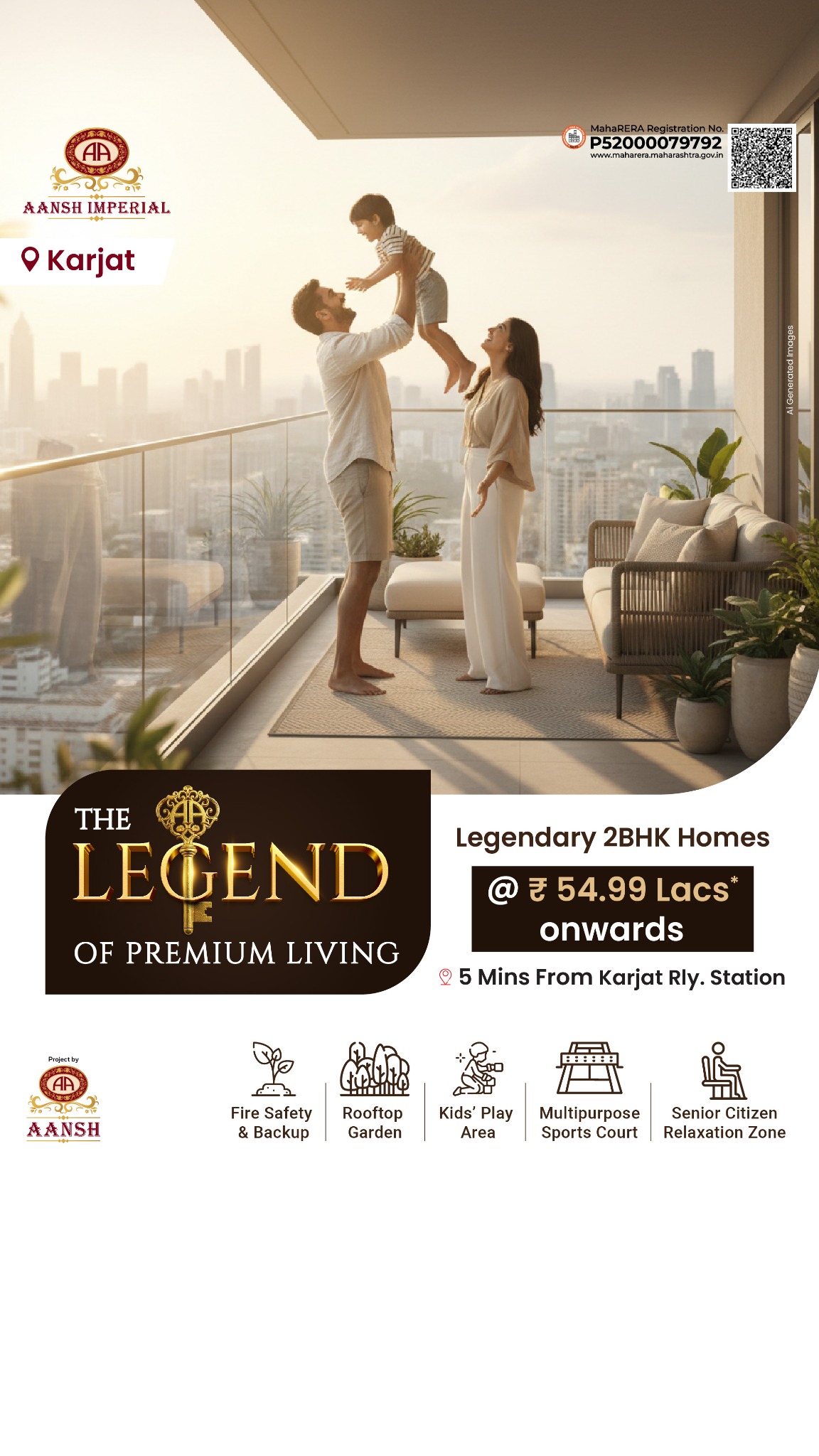Aansh Group Facebook ad