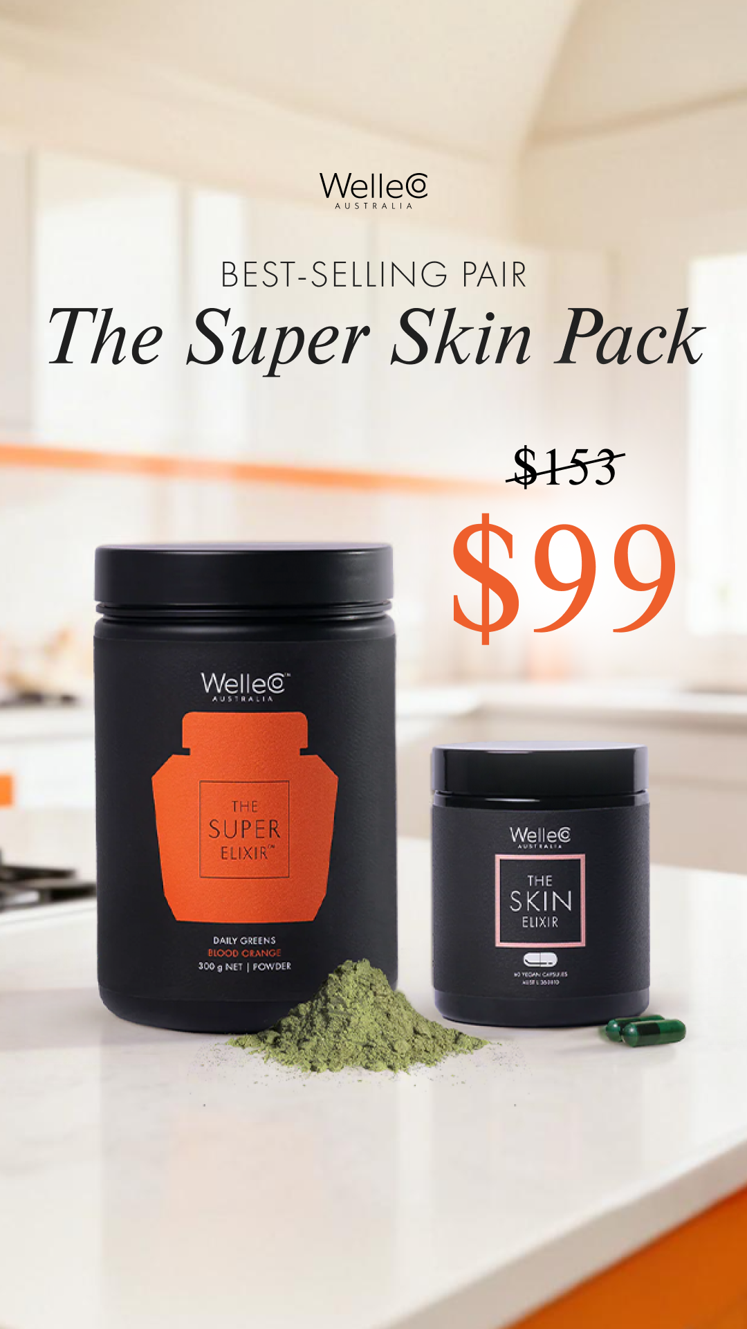 WelleCo Facebook ad