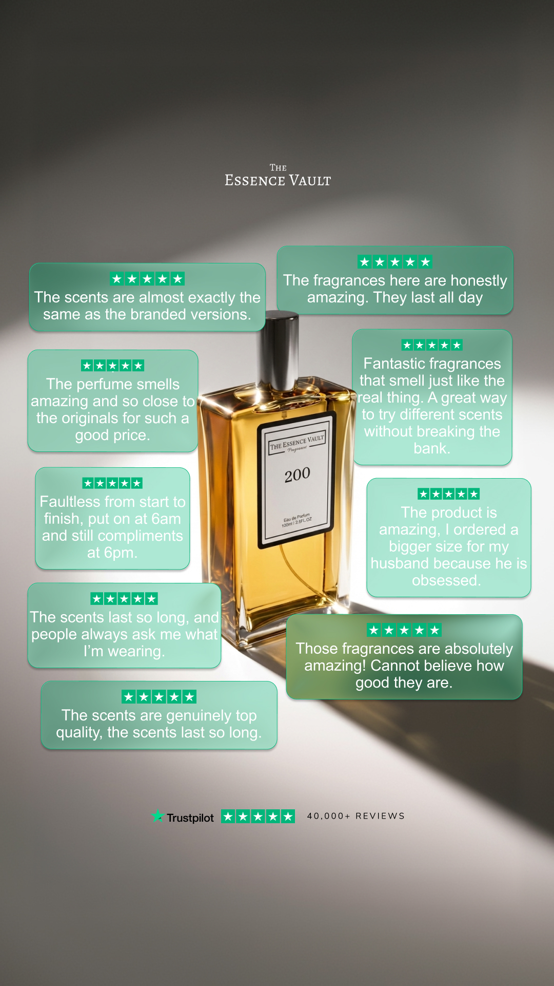 The Essence Vault Facebook ad