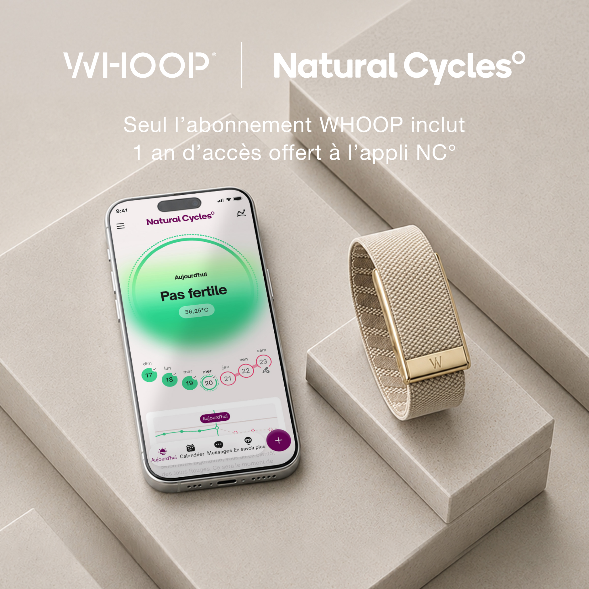 WHOOP Facebook ad