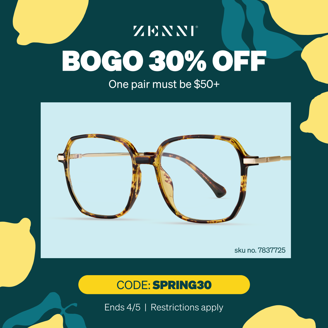 Zenni Optical Facebook ad