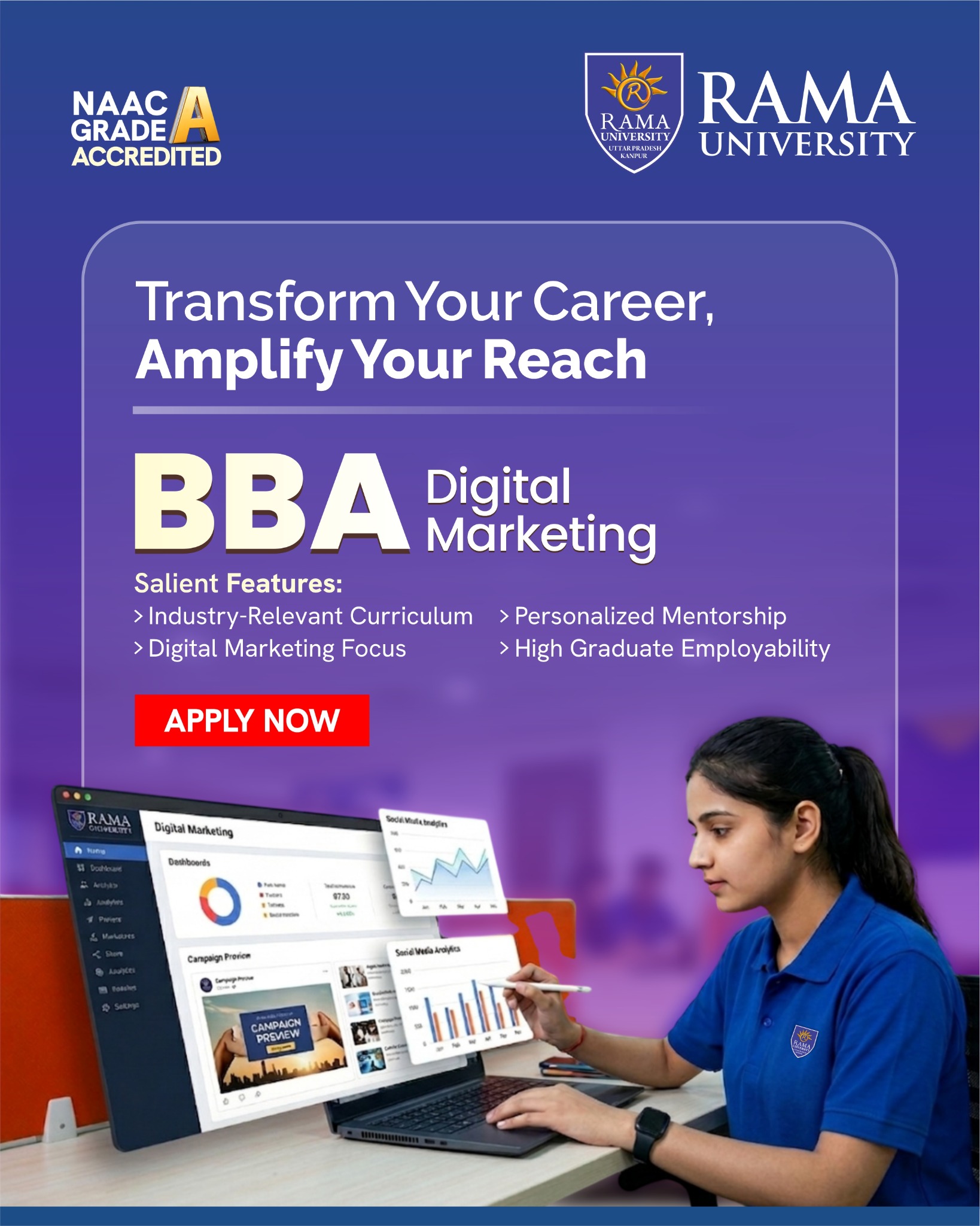 Rama University Facebook ad