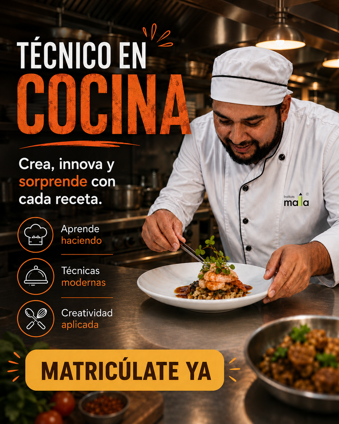 Instituto Malla Facebook ad from Jul 25, 2026