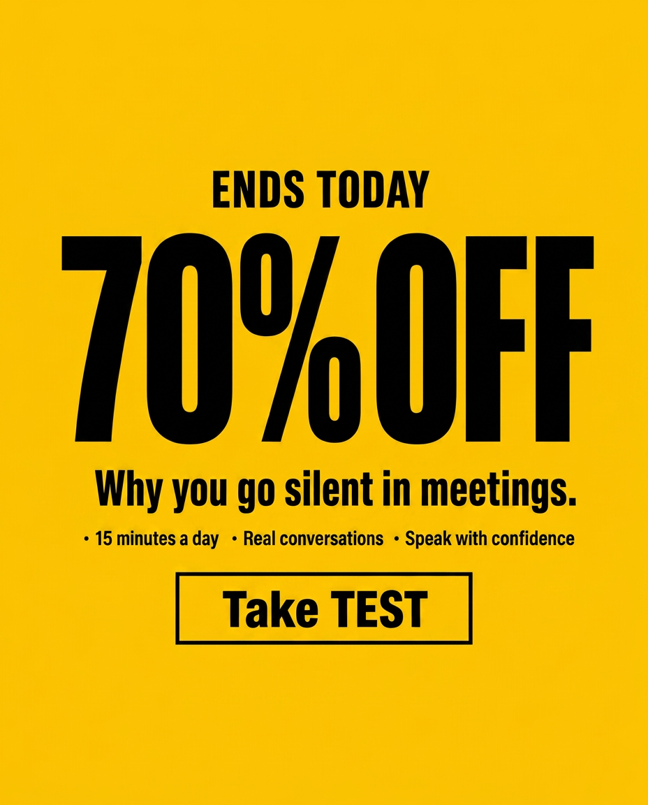 Bitesy - Speak with Confidence Facebook ad