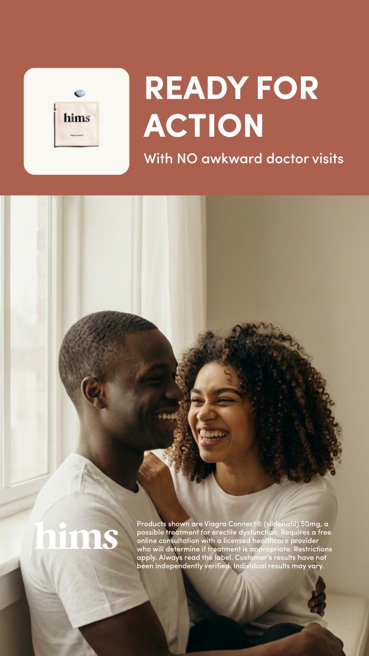 hims Facebook ad