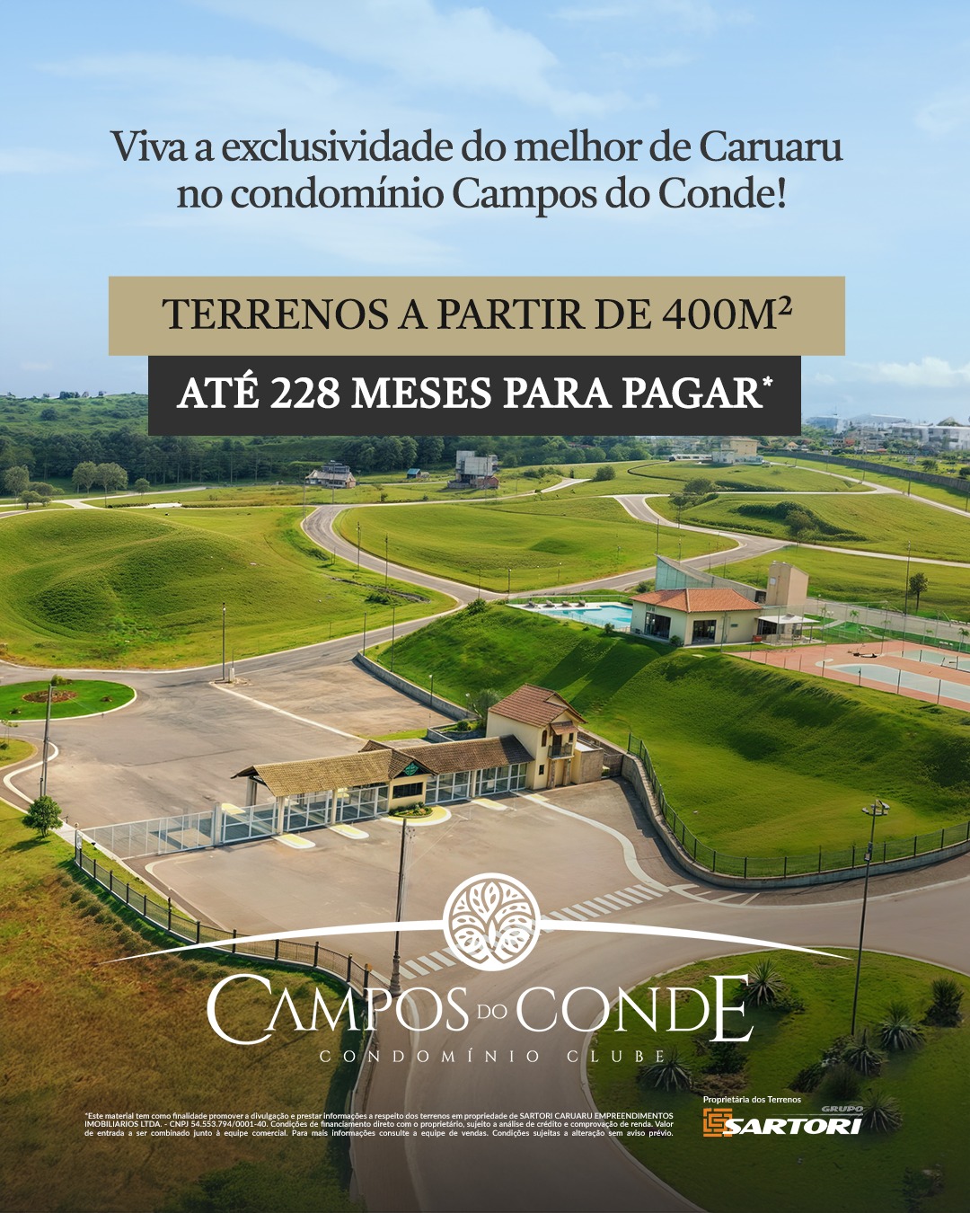 Grupo Sartori Facebook ad: Share on WhatsApp