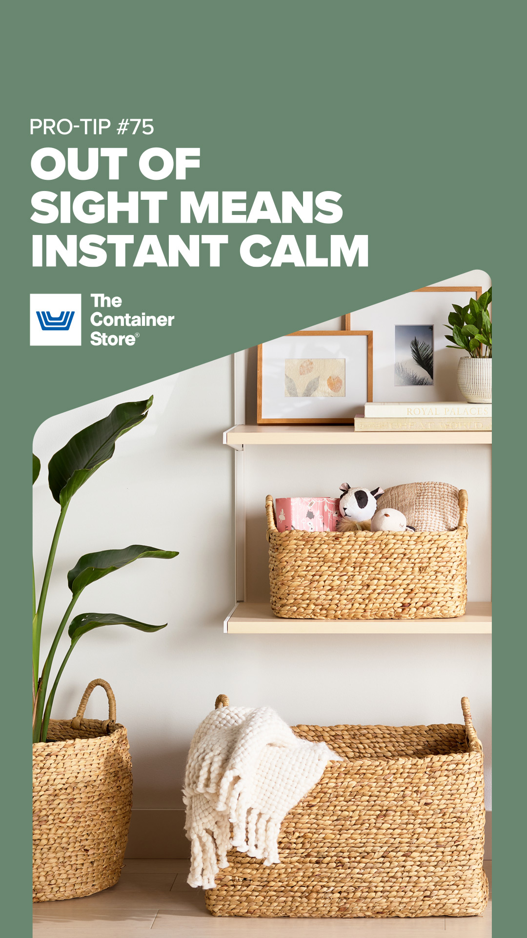 The Container Store Facebook ad