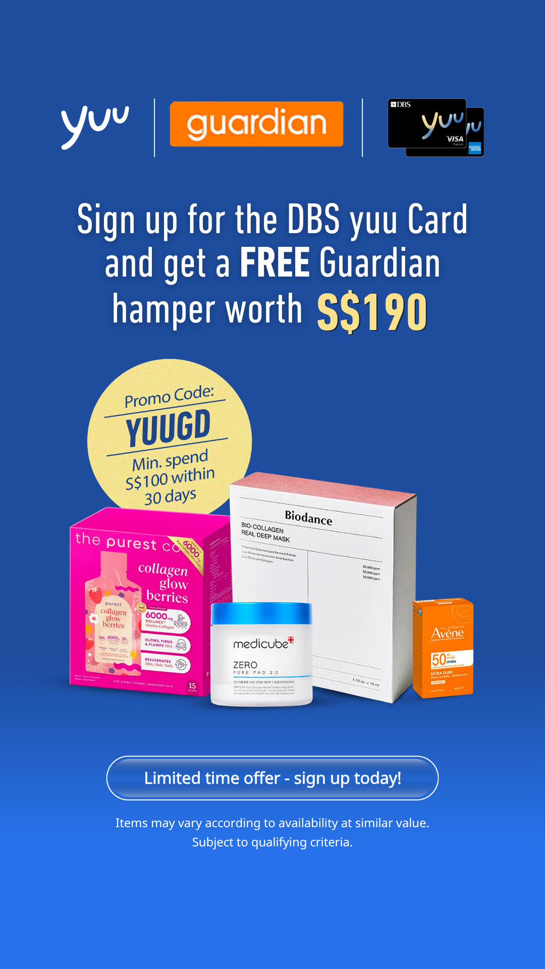yuu Singapore Facebook ad