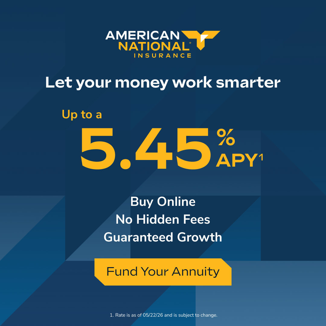 American National Facebook ad from May 21, 2026
