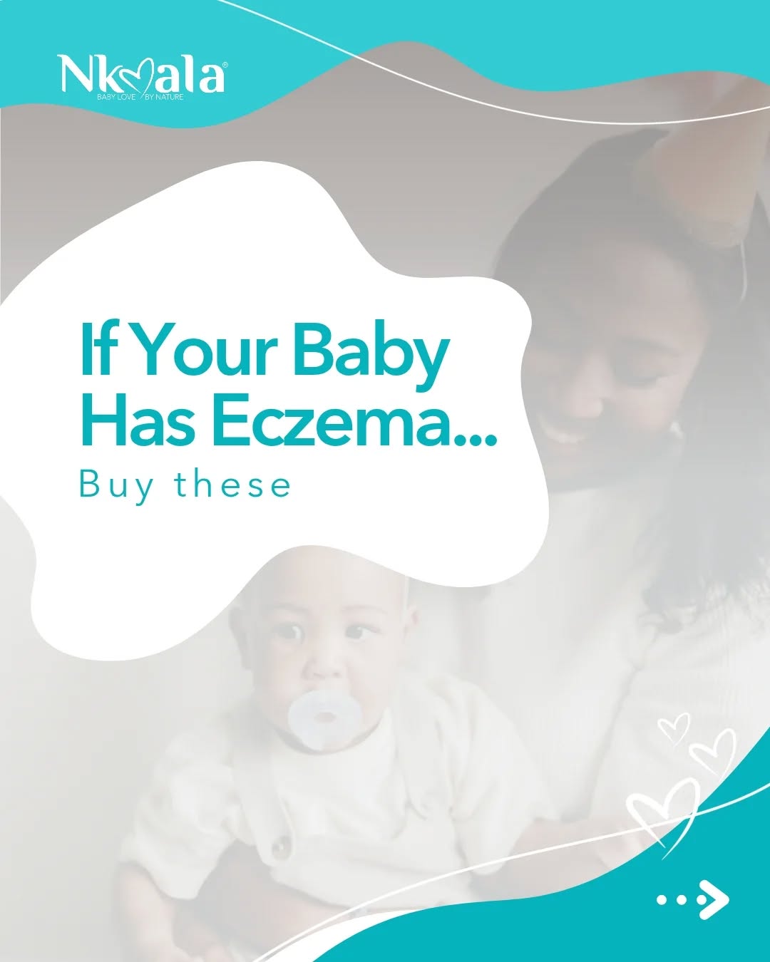 Nkoala Facebook ad: Give your child the relief the gift of…