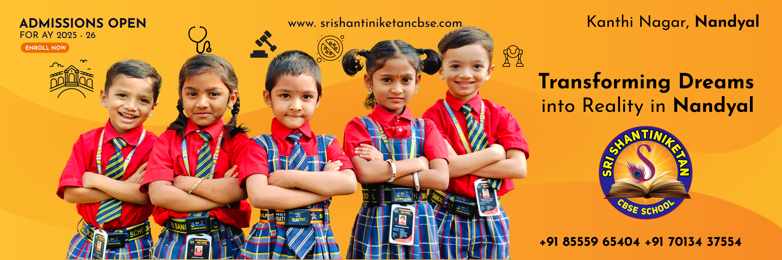 Sri shantiniketan cbse school Facebook ad: Admissions Open Apply Now