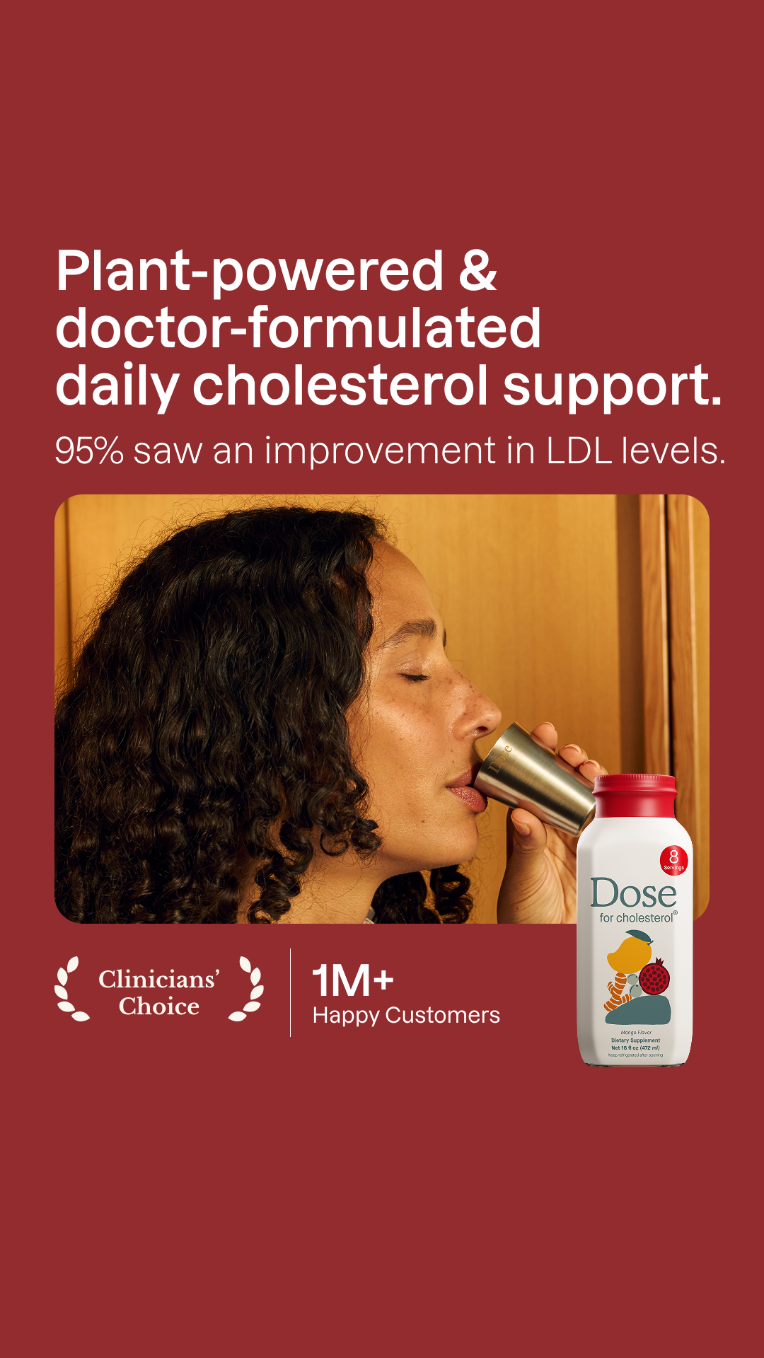 Dose for Cholesterol Facebook ad