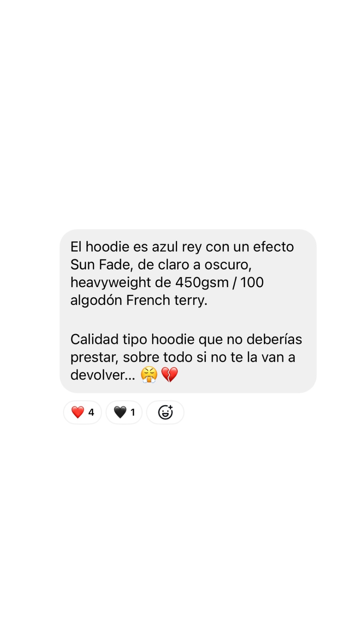 Madkidz Facebook ad: No la prestes.