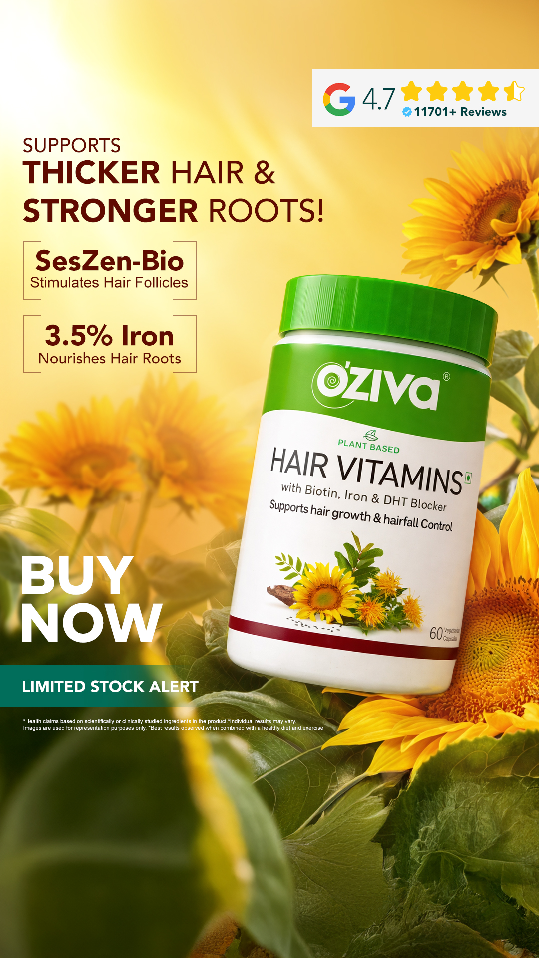 OZiva Facebook ad