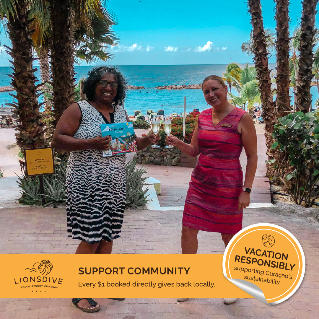LionsDive Beach Resort Curaçao Facebook ad