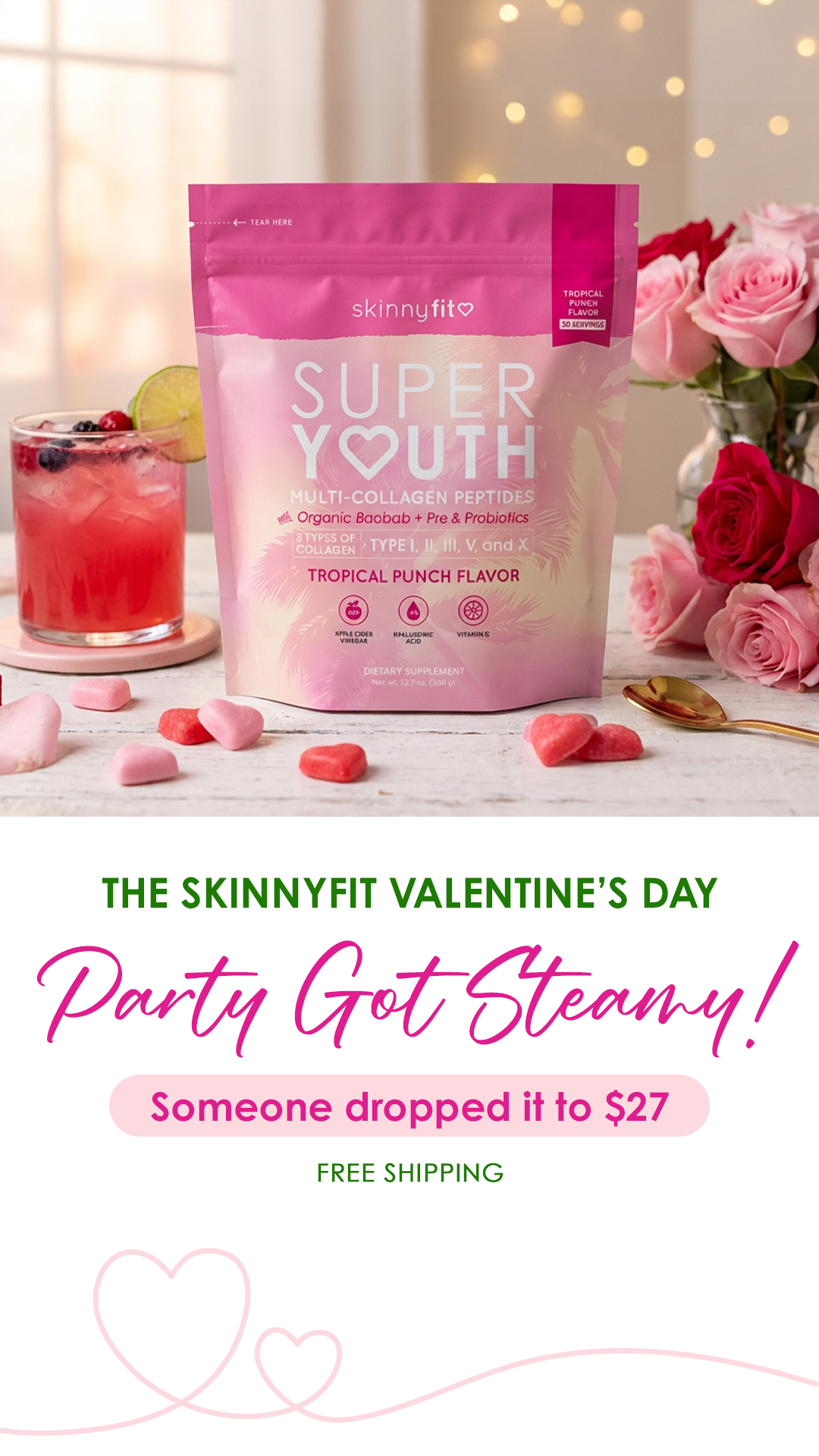 SkinnyFit Facebook ad