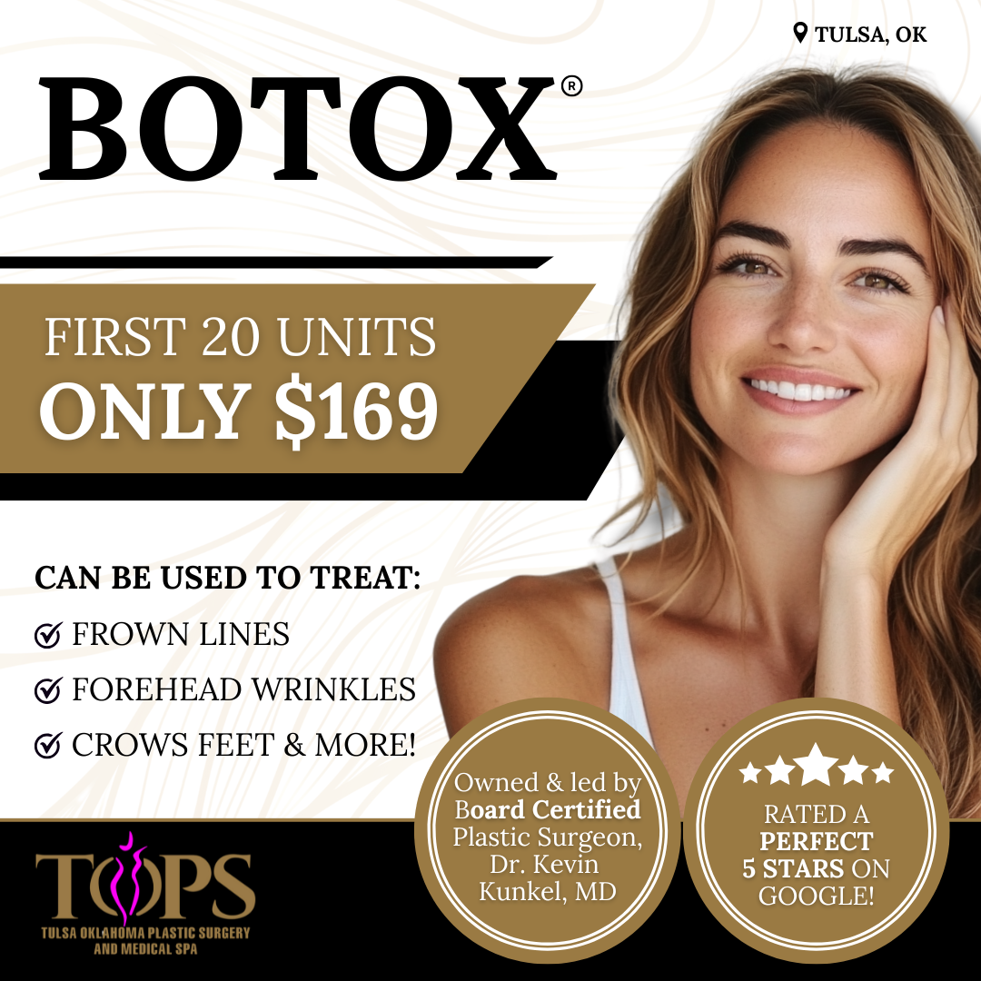 Tulsa Oklahoma Plastic Surgery/TOPS Medical Spa Facebook ad