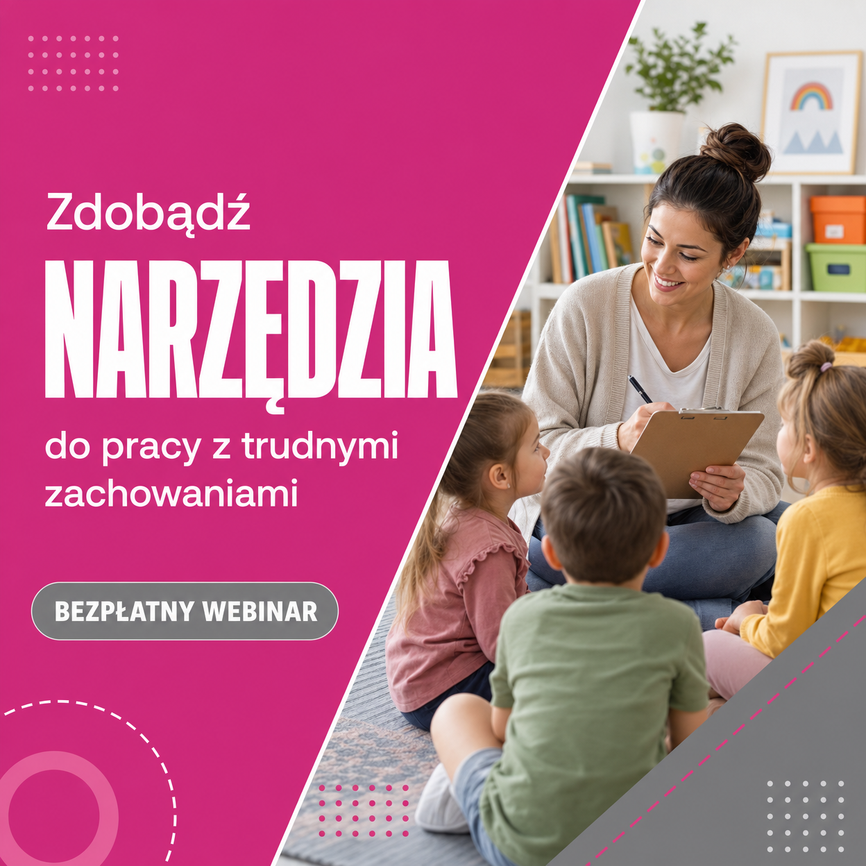Sonia Michalik psycholog dziecięca Facebook ad