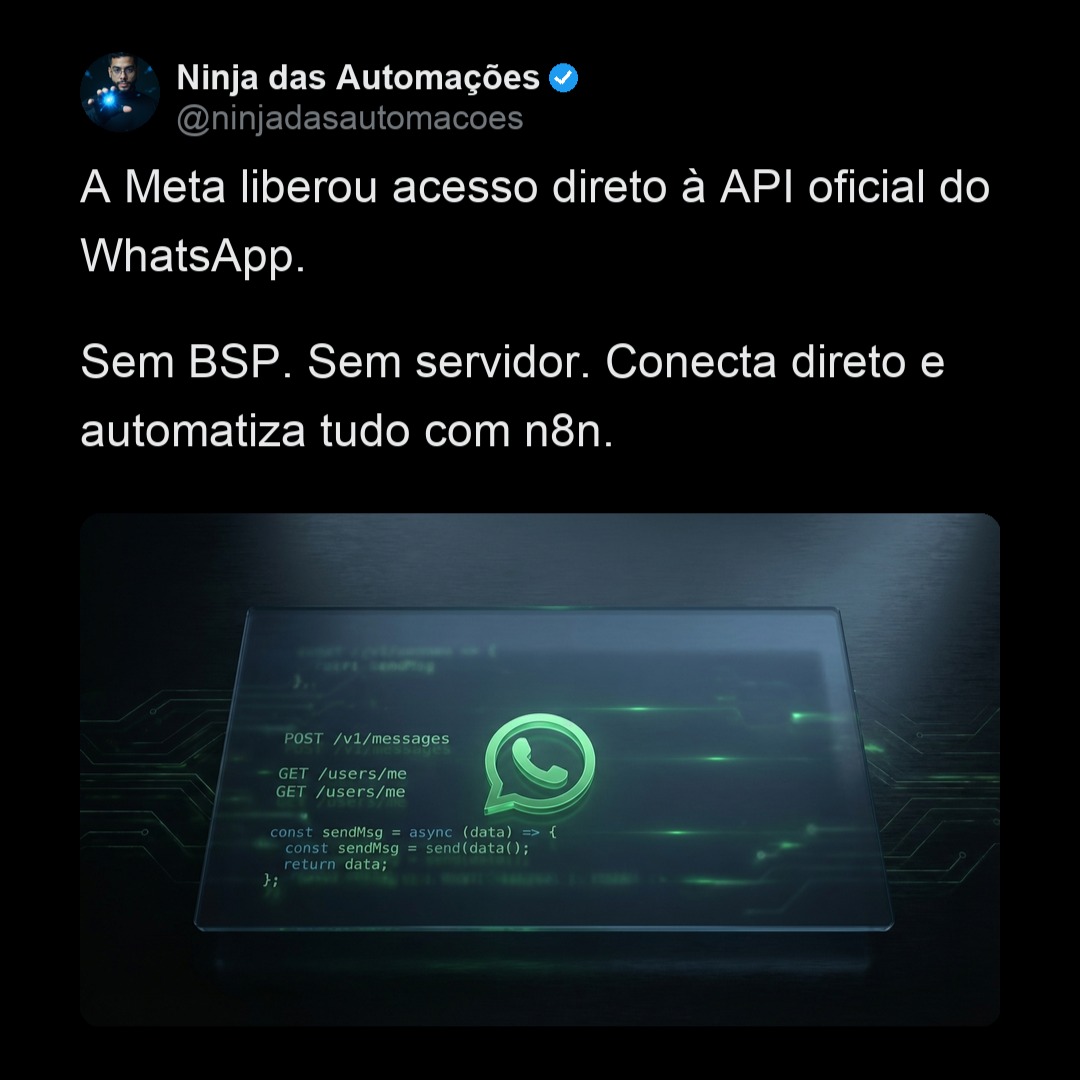 Ninja Automações  Facebook ad