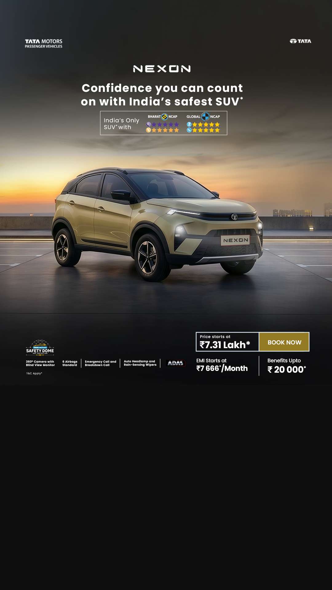 Tata Motors Cars Facebook ad from Mar 2, 2026