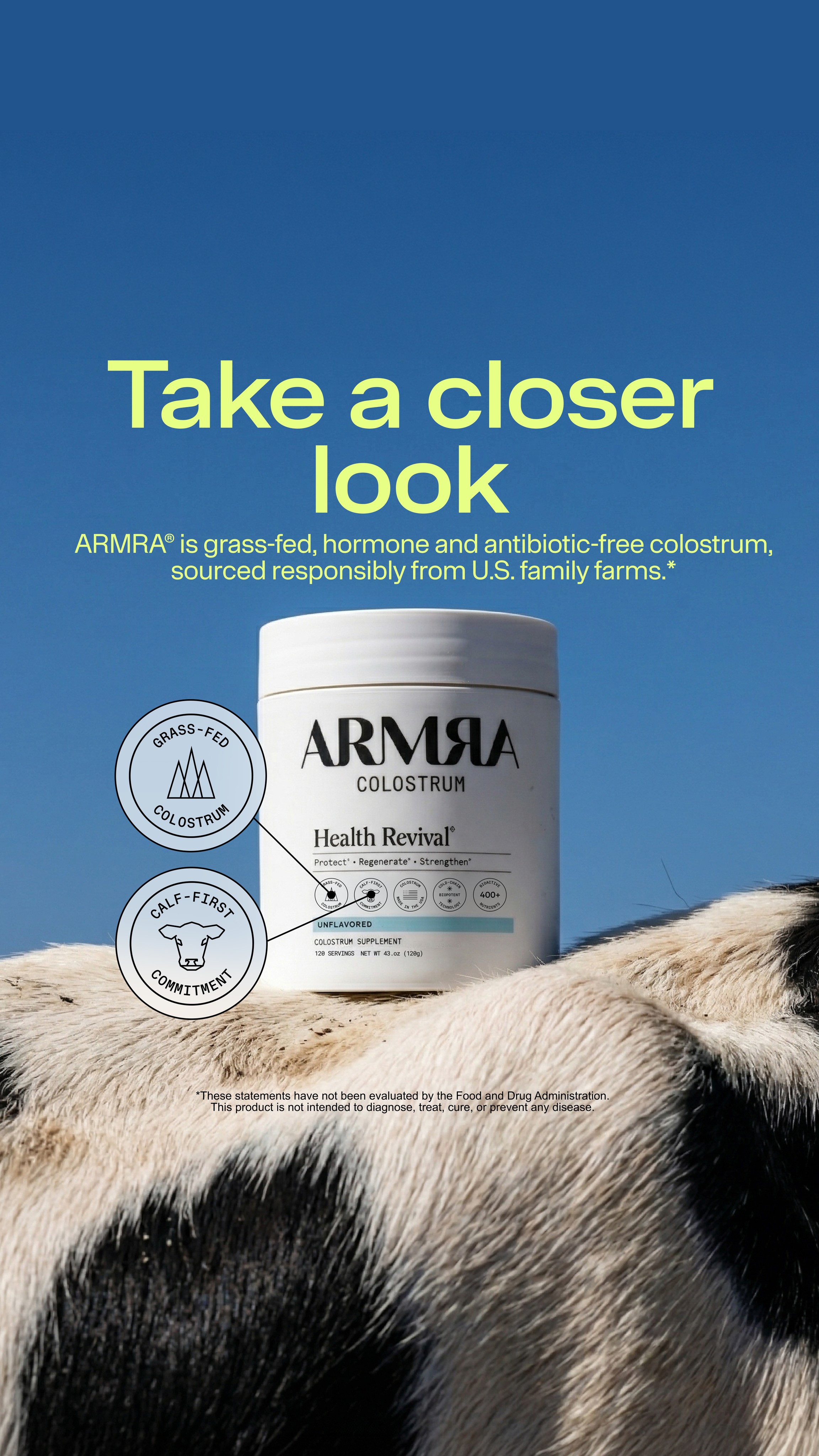 ARMRA Facebook ad