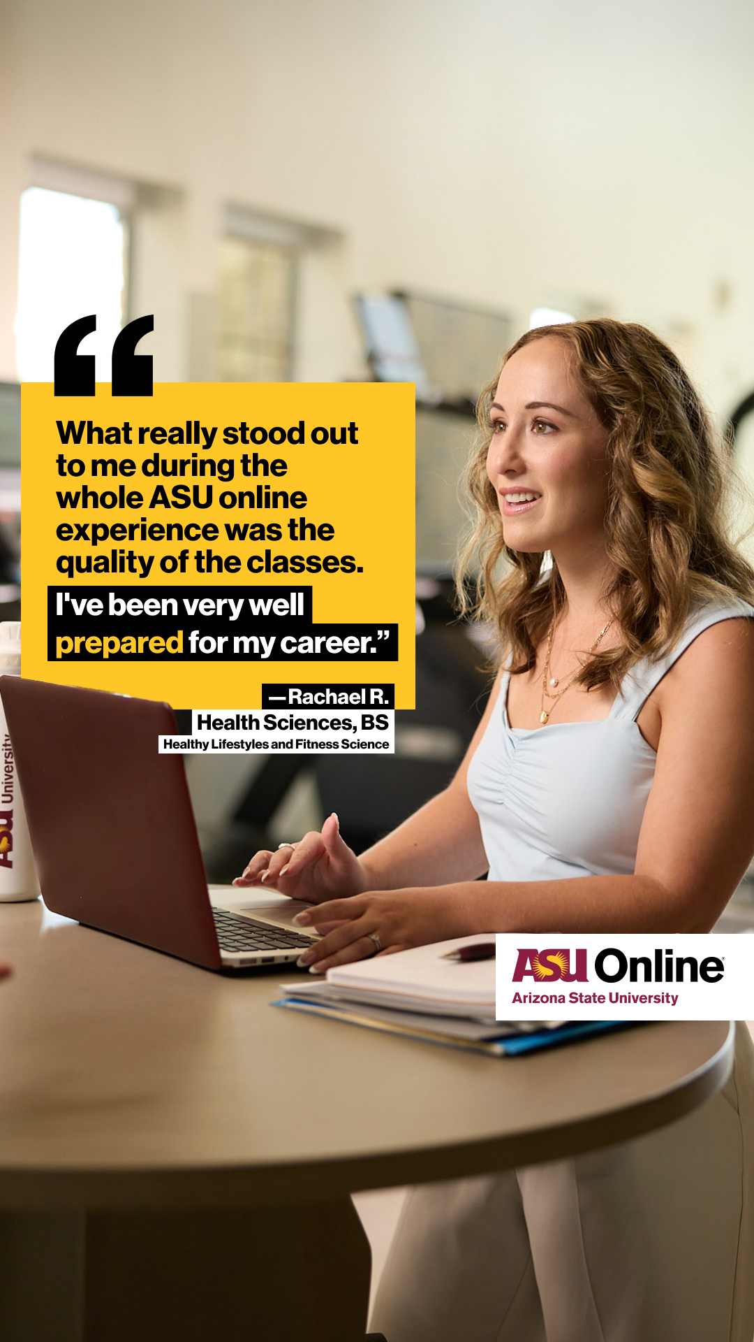 ASU Online Facebook ad
