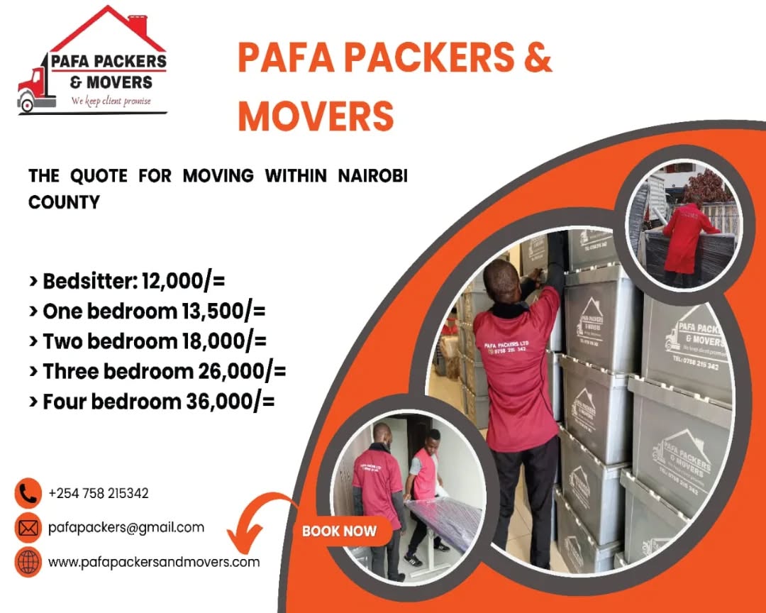 Pafa movers Facebook ad: Are you planning to move?