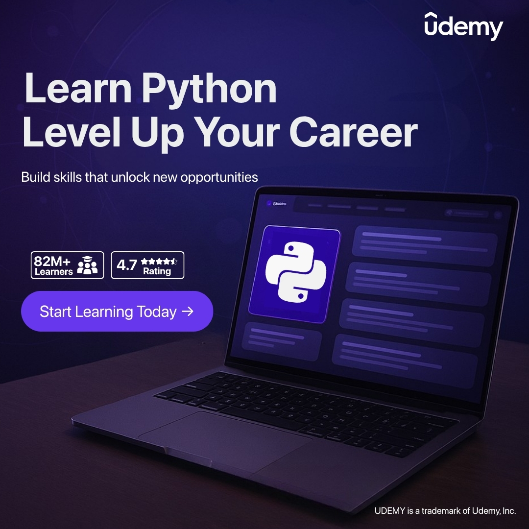 Udemy Facebook ad