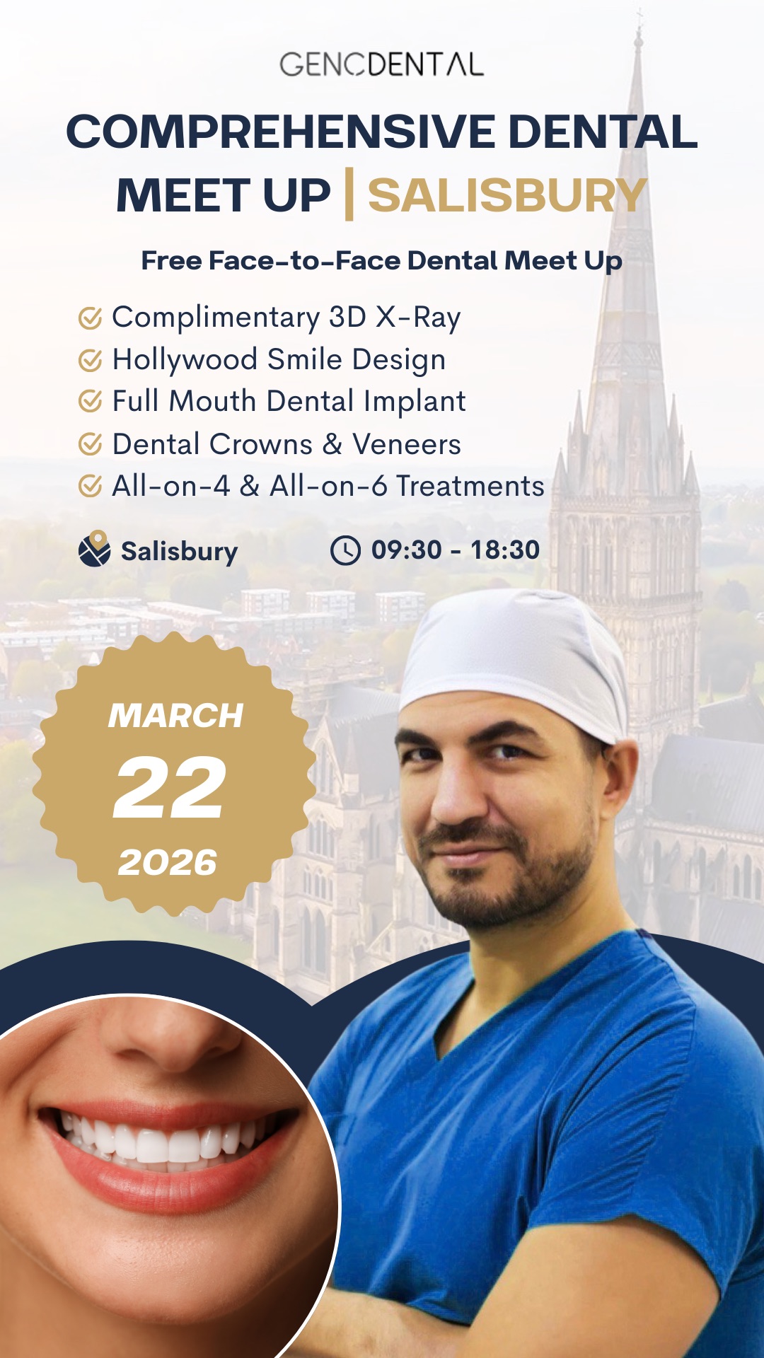 Genc Dental International Facebook ad from Mar 2, 2026