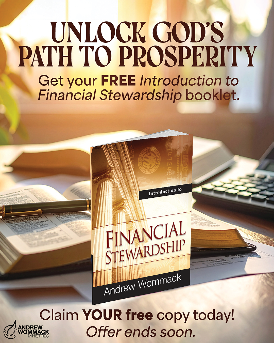 Andrew Wommack Ministries Facebook ad