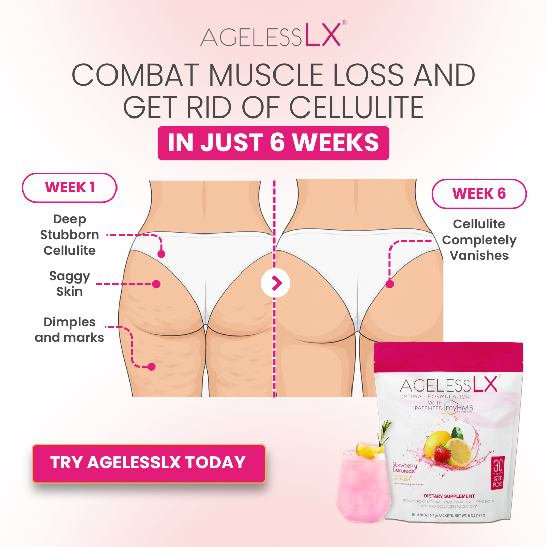 Michele Living Ageless Facebook ad