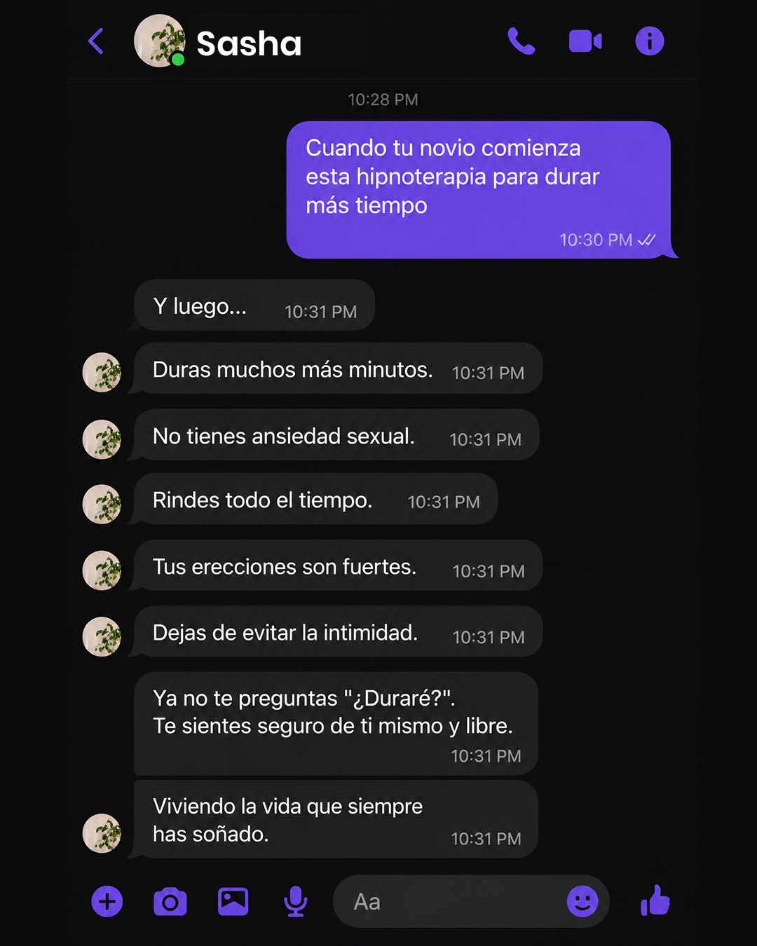 Dr. Sofia Monroe Facebook ad: La hipnoterapia hará que te sientas más seguro y con…