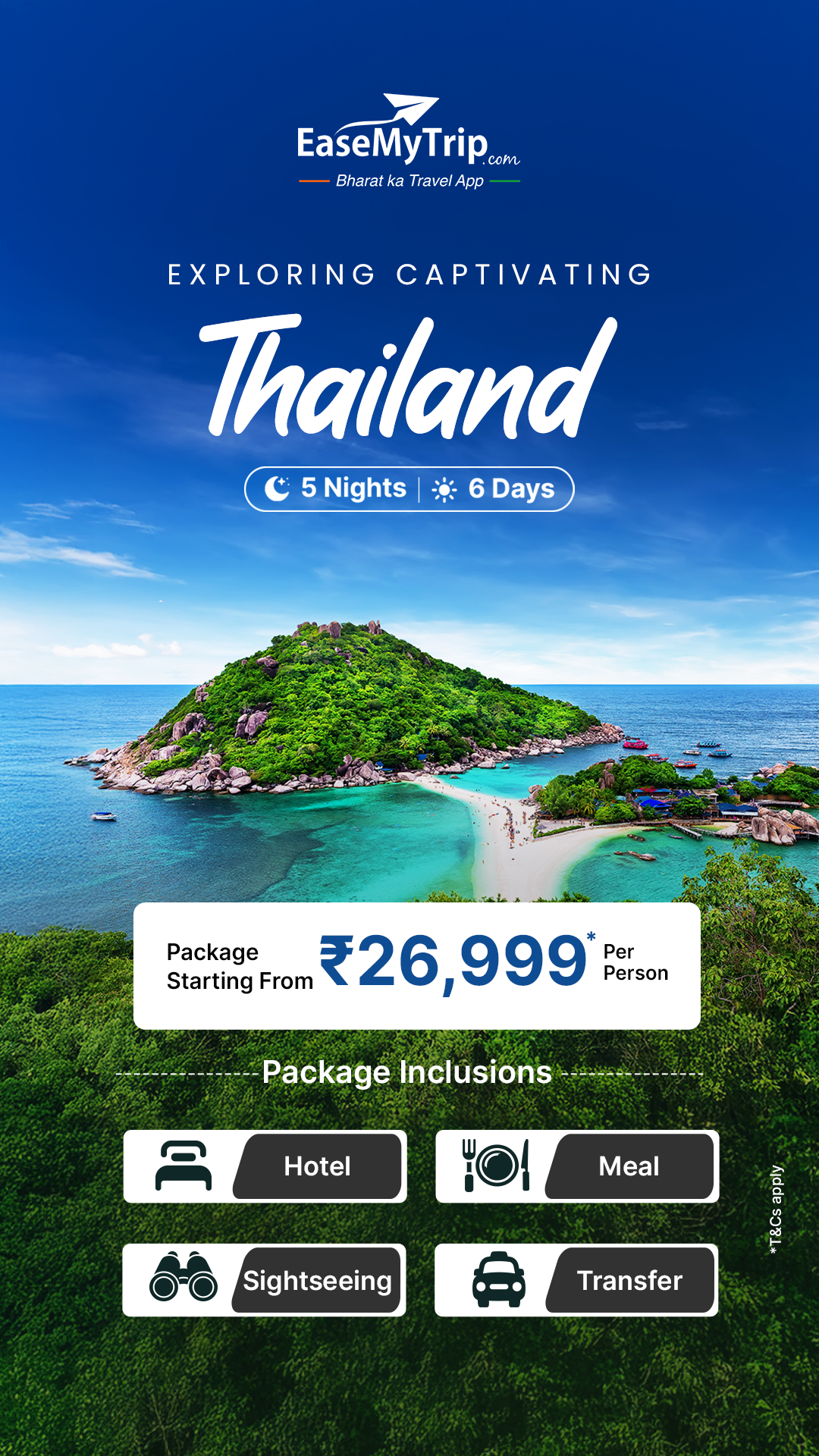 EaseMyTrip.com Facebook ad