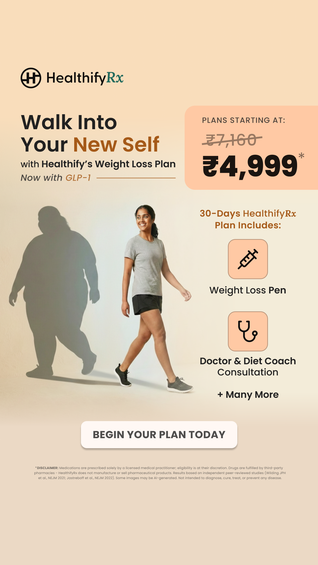 HealthifyMe Facebook ad
