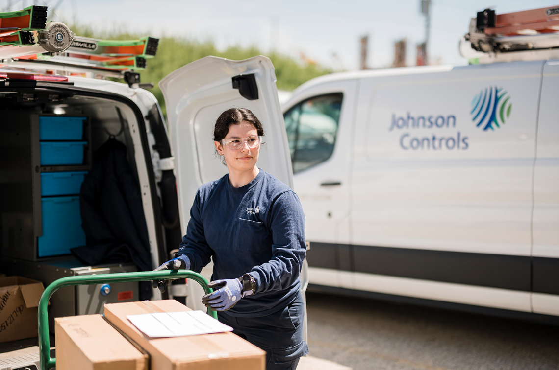 Johnson Controls Facebook ad
