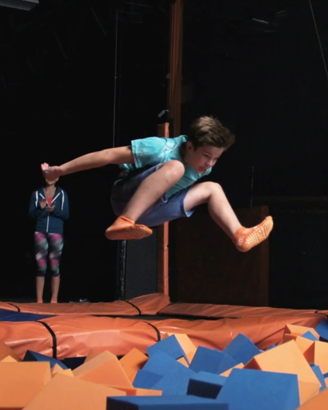Sky Zone Aurora, IL Facebook ad: Sky Zone Aurora: Where the sky's NOT the…
